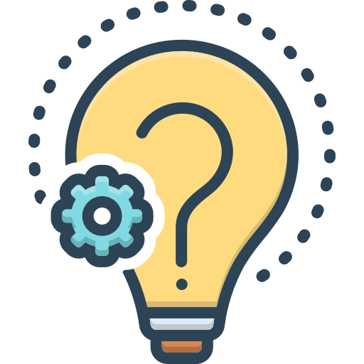 why / reason icon