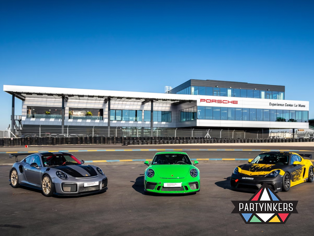 Porsche hosts exclusive VIP driving events where high-profile clients and prospects can test-drive luxury cars on racetracks. These events include personalized experiences, fine dining, and one-on-one interactions with Porsche representatives.